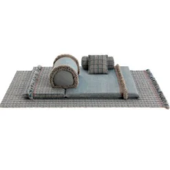 Garden Layers Composition 2 Blue