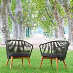 Gordes - Fauteuil bas