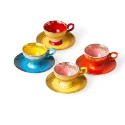 Grandma Espresso Cups - Lot de 4