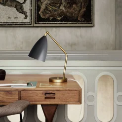 Gräshoppa lampe de table