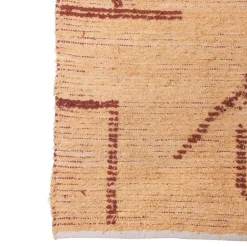 Hand woven cotton runner - Tapis