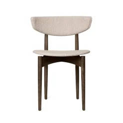 Herman Dining Chair - Bois - Rembourrée