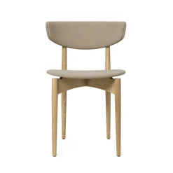 Herman Dining Chair - Bois - Rembourrée
