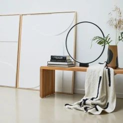 Jeté de lit doux - blanc