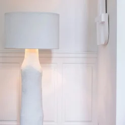 Lampadaire M blanc Earth