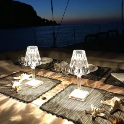 Lampe Battery cristal