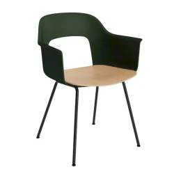 Layout 212 Fauteuil - Pieds acier - Bicolore