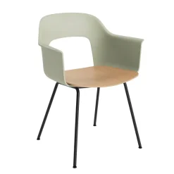 Layout 212 Fauteuil - Pieds acier - Bicolore