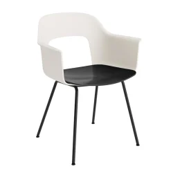 Layout 212 Fauteuil - Pieds acier - Bicolore