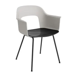 Layout 212 Fauteuil - Pieds acier - Bicolore