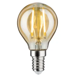 LED Sphérique 4,7 watts E14 Doré lumière dorée gradable