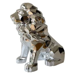 Lion origami - Chrome (Outlet)