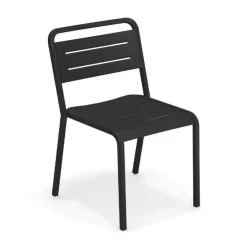 Lot de 4 chaises Urban - Noir (Outlet)
