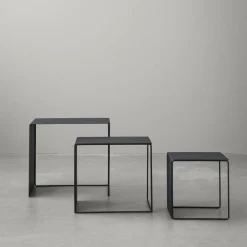 Lot de 3 tables gigognes Cluster