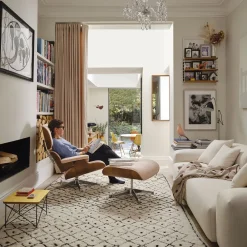 Lounge Chair et Ottoman Nubia