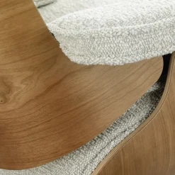 Lounge Chair et Ottoman Nubia