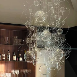 Lustre fibre optique et bulle B7