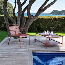 Luxembourg Table basse à Roues