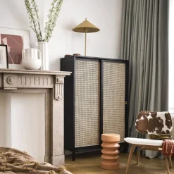 Metal Triangle table lamp L Matt - Ocre (Outlet)