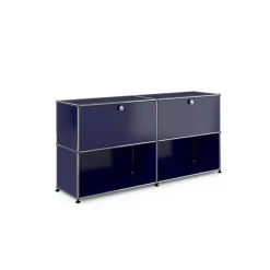 Meuble de rangement 4 modules 2 portes