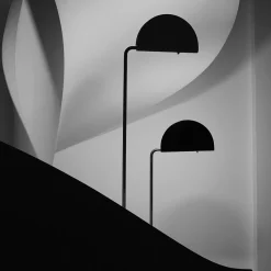 Mezzaluna Lampadaire