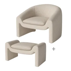 Mielo Monza - Fauteuil + Repose-pieds