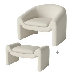 Mielo Monza - Fauteuil + Repose-pieds