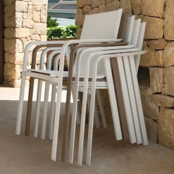 Milo chaise avec accoudoirs