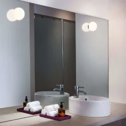 Mini Glo Ball Miroir C/W