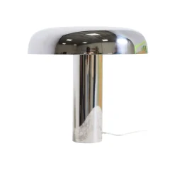 Mushroom lampe de table chrome