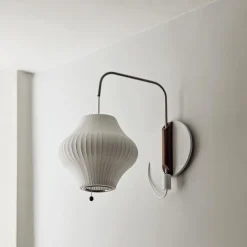 Nelson Pear Wall Sconce Cabled