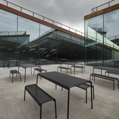 Palissade banc sans dossier