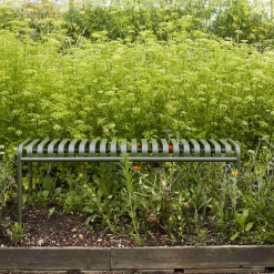 Palissade banc sans dossier