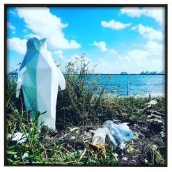 Penguin Miami Trash 100 X 100 cm (bois)