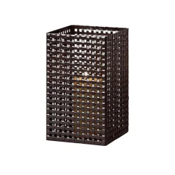 Photophore carré T37 Tressé