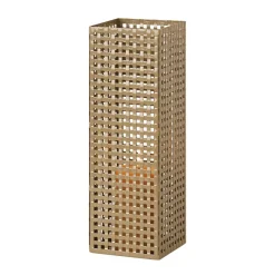 Photophore carré T37 Tressé