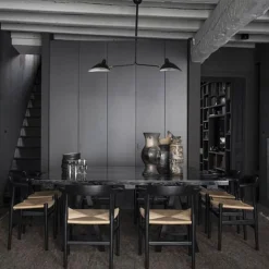 Plafonnier 2 bras fixes