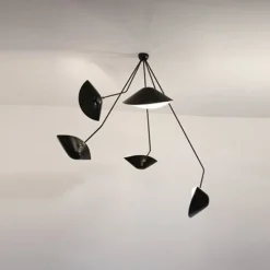 Plafonnier Araignée 5 bras cassés