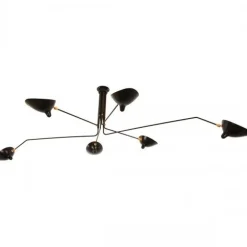 Plafonnier pivotant 6 bras