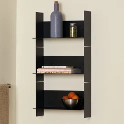 Pli - Lot de 3 étagères murales