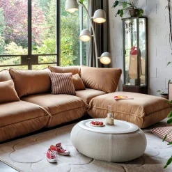 Pouf Sumo - Velvet recyclé