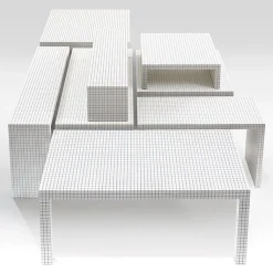 Quaderna 656 Table Basse