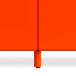 Relief Chest of drawers, low with legs