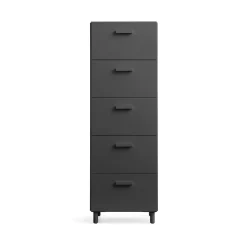 Relief Chest of drawers, tall with legs