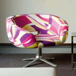 Rive Droite Pucci fuchsia/orange