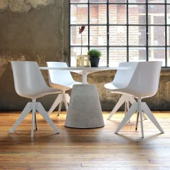 Rock Table Bois Laqué