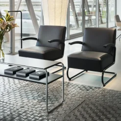 S 411 fauteuil + ottoman