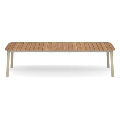 Shine table extensible plateau en teck
