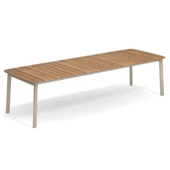 Shine table extensible plateau en teck