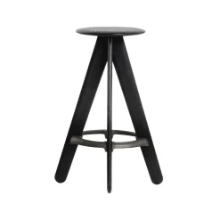 Slab tabouret noir